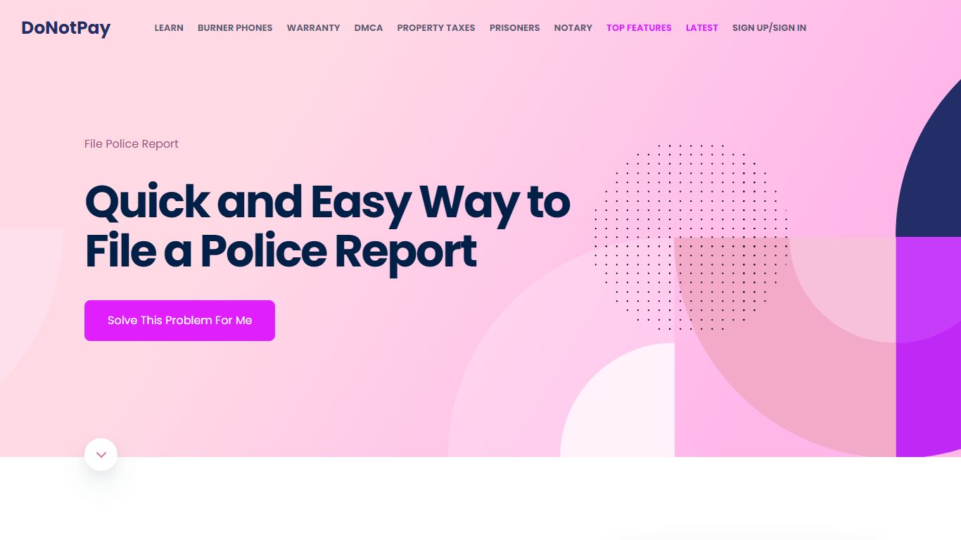 File A Police Report - Step-By-Step Guide - DoNotPay